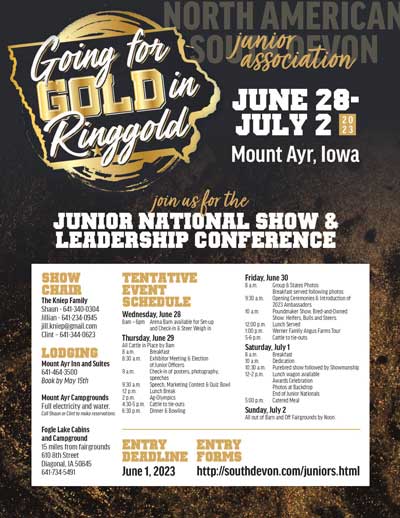 2023 Junior National Ad